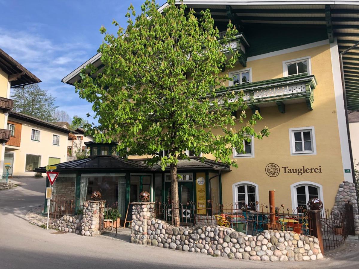 Tauglerei Appartement Enzian In Den Zauberbergen Sankt Koloman Exteriér fotografie